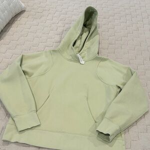 lululemon athletica Pale Green Women's Hoodie Sweatshirt